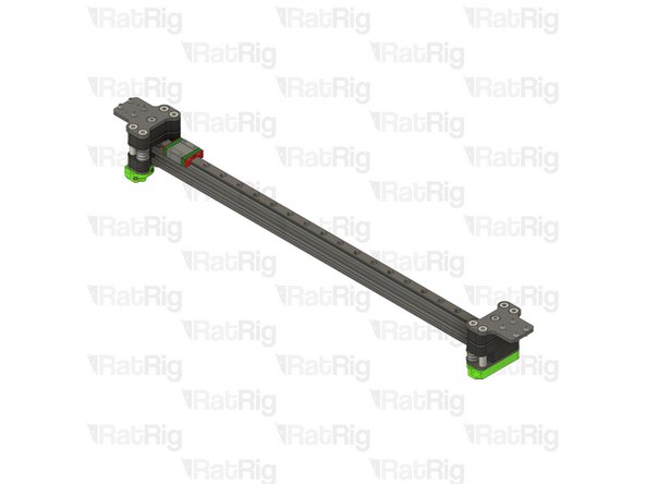 Insert the screws through the printed part and tighten them to the plate