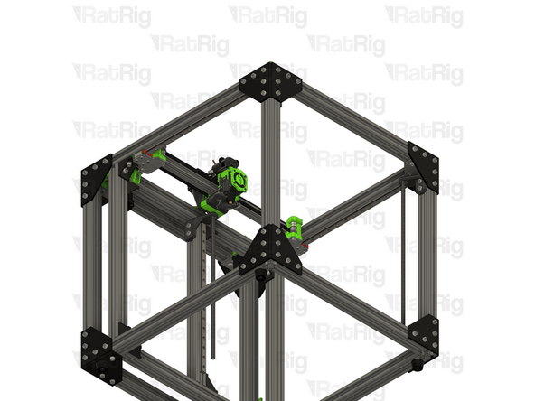 Align the Y-axis linear rails from the front to the back: