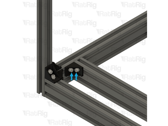 1x 3030 cast 90 degree corner assembly
