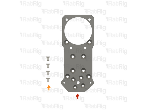 1x Rat Rig toolhead plate