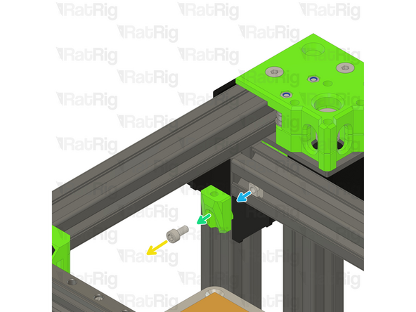 Remove the Y_max_endstop_slider printed part