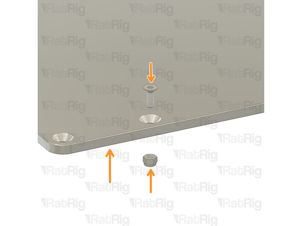 4 countersink holes [300mm size ONLY]