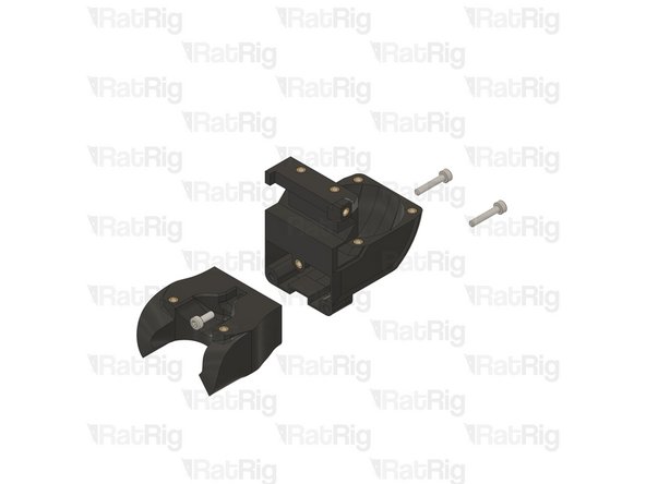 Join the two assemblies together, ensuring they are flush.