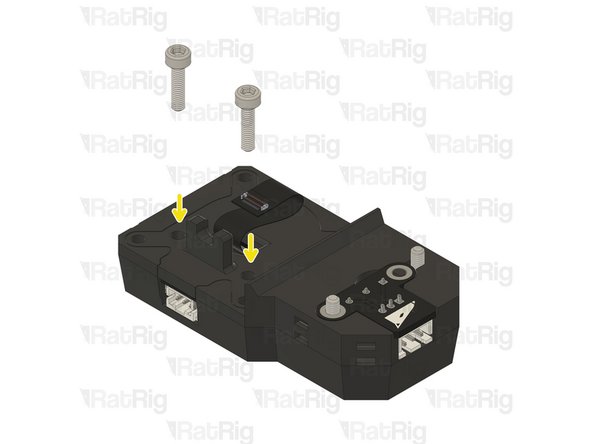 Pass the end of the FPC through the hole in the centre of the vc4_vaoc_midframe printed part, ensuring it remains connected to the VAOC Camera