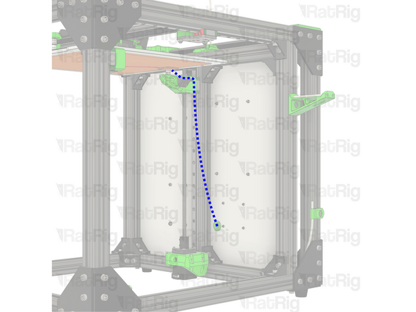 Connect the Bed Thermistor to the slot right bellow the Hot End Thermistor.