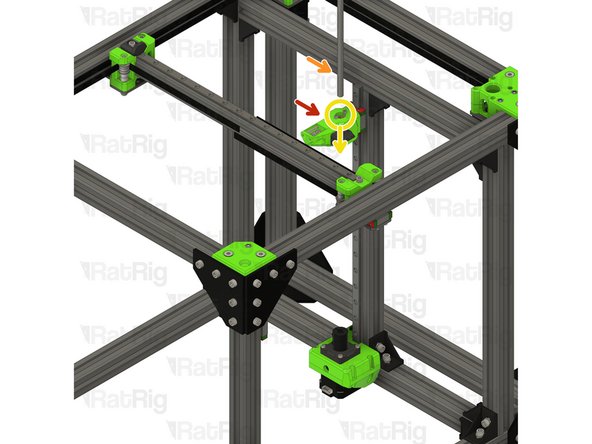 Rear bed arm assembly