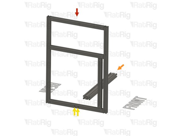 Left-hand side sub-assembly from step 17
