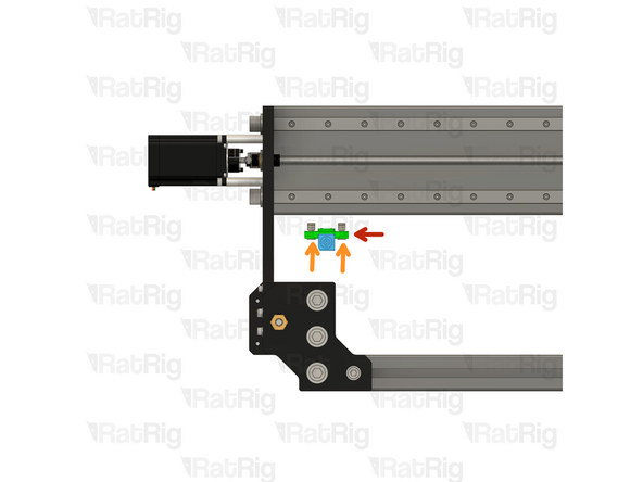 XZ Endstop assembly from Step 2