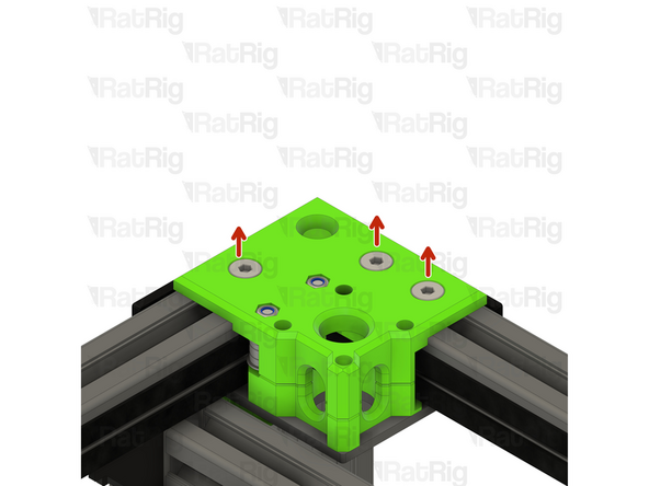 Remove the three M6x14 Screws
