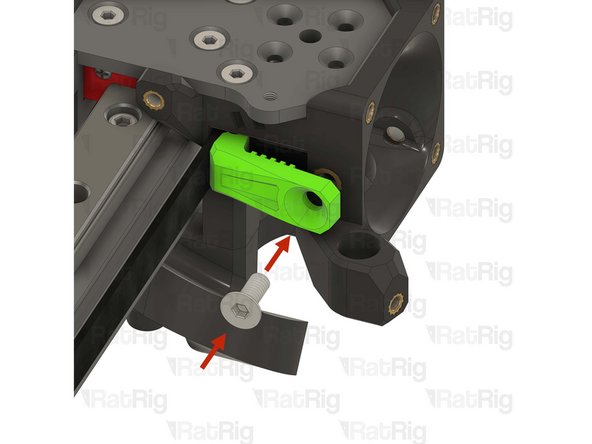 1x M4x10 Countersink Screw