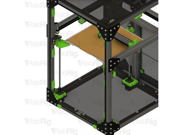 Position each magnet mount assembly as shown