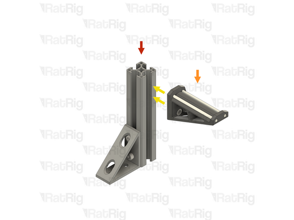 Spool holder assembly from the previous step