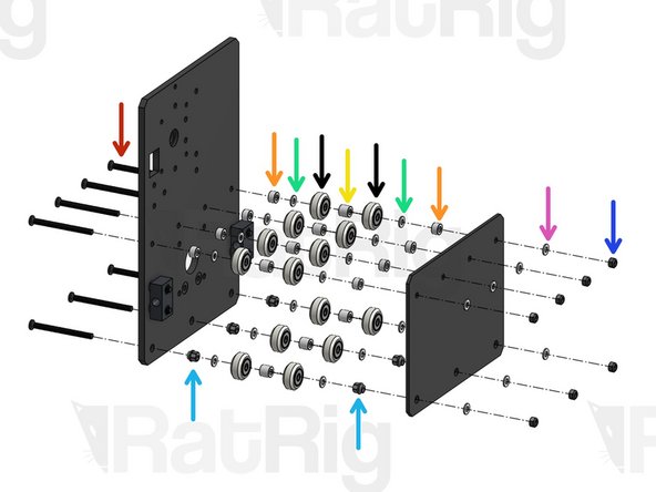 Low Profile Screw M5x60mm