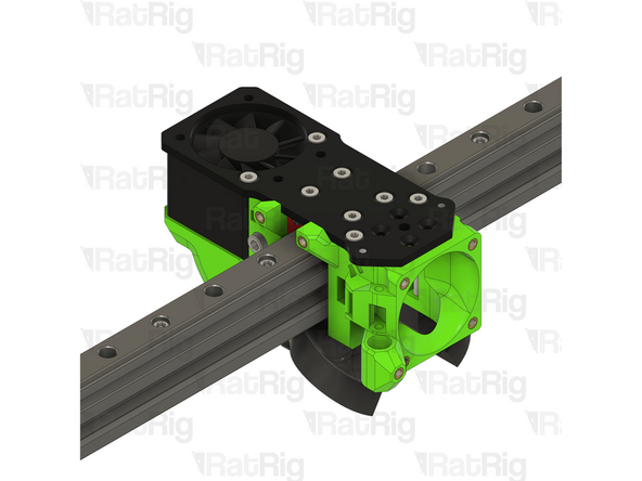 Take care not to over tighten the screws as you can damage the printed parts