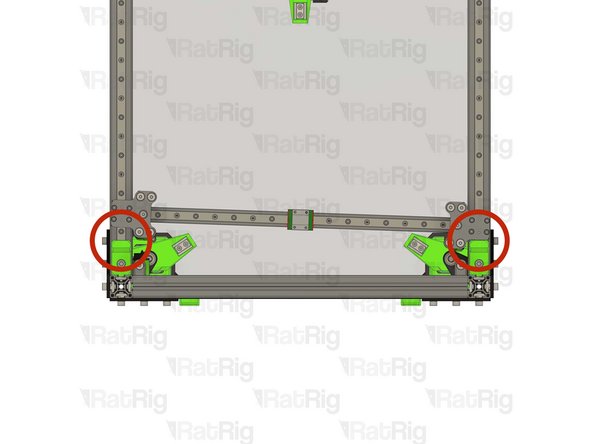 Move the X-axis gantry to the front of the machine
