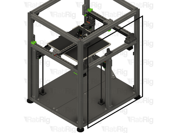 Cut the following lengths of the 8mm x 1mm foam strip depending on the V-Core 4.0 size: