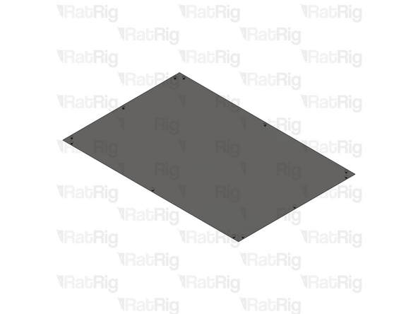 For each of the twelve marked holes, install the mounting hardware as shown in Step 22