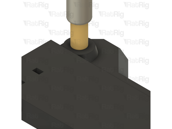 Ensure the heat insert is flush with the printed part, or even a little below the surface