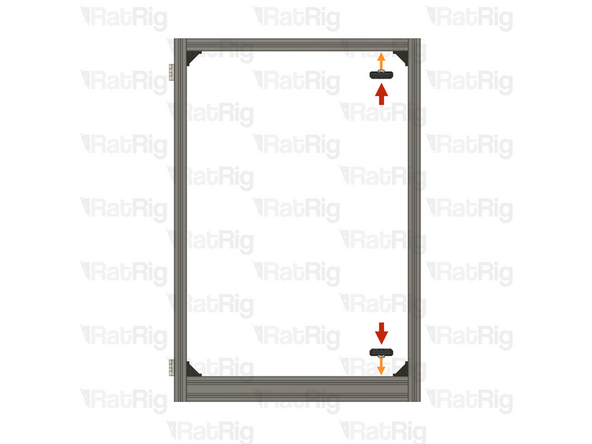 2x Door magnetic latch assembly from Step 34