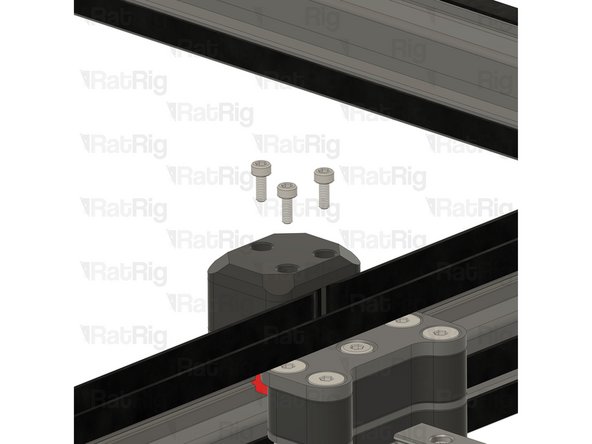 3x M3x8 Cap Head Screw