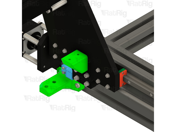sh_one_gantry_y_dragchain_mount Printed Part