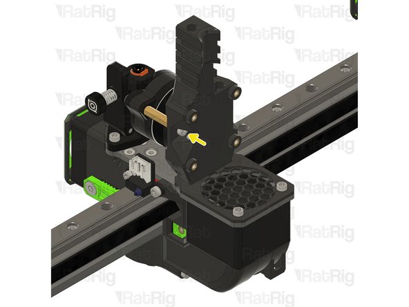 Take care not to over tighten the M3x35 screws as you can damage the printed parts.