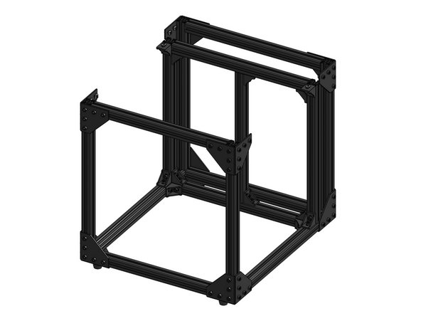 You will need to loosen the bottom corner assemblies a little