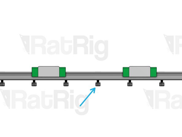 Linear Rail carriages are filled with ball bearings. Avoid removing the carriages from the rails so you don't risk losing some of the bearings.