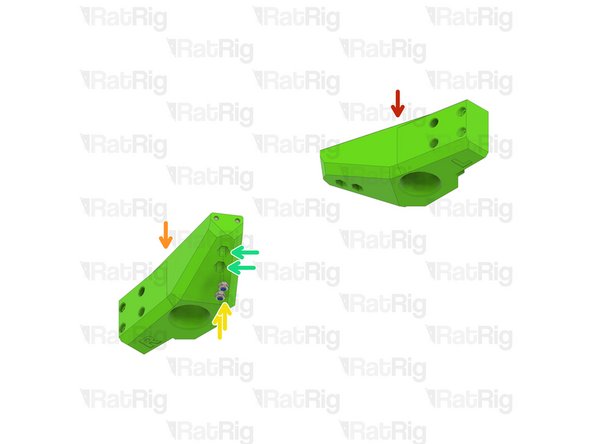 Left Bed Arm Assembly