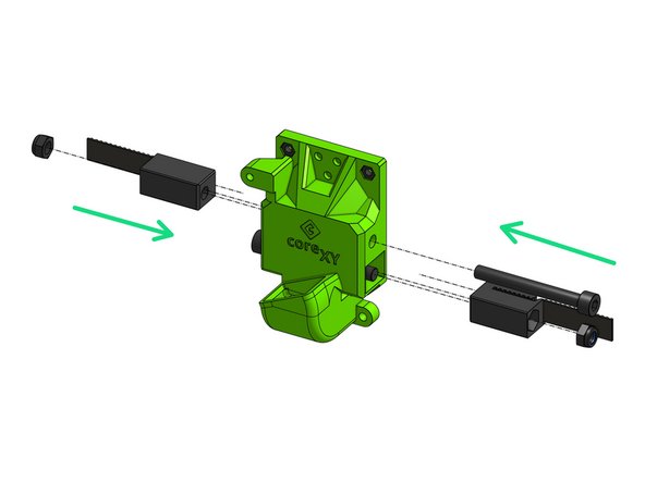3x M3 nuts for the cable holder