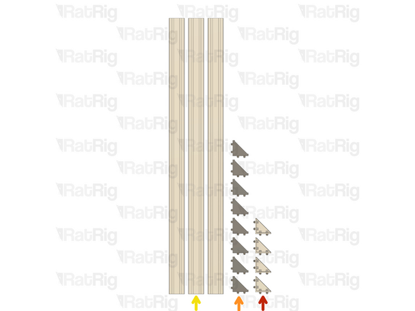 4x Long Cast Corner Assembly