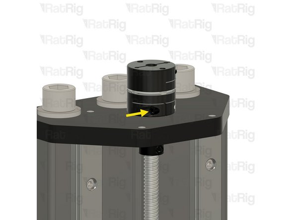 Slide the Precision Shim on to the Lead Screw