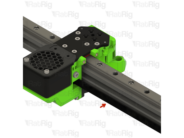 Make sure the belt is properly seated on all idlers and pulleys