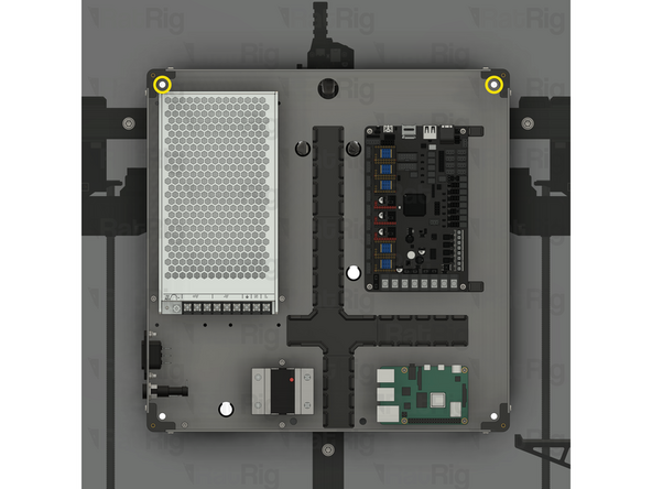 Electronics enclosure assembly from step 50 (or step 56 for IDEX)