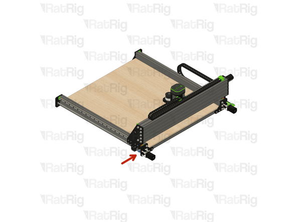 Repeat Step 4 to install the second Y-axis endstop.