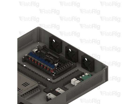 Ensure the wires are located where the arrows point.