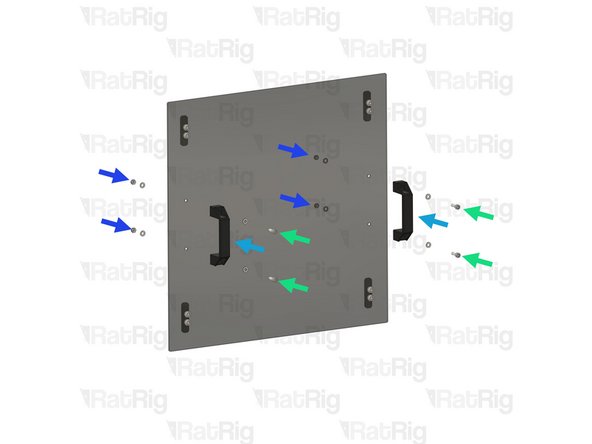 (8x) M6x12 Cap Head Screw + M6 Washer