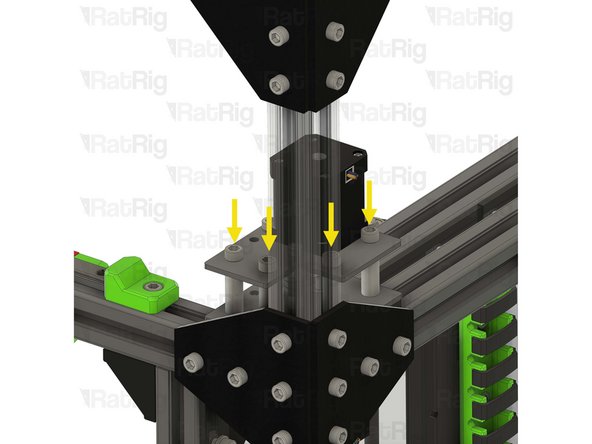 Tighten the M5x85 Cap Head Screw