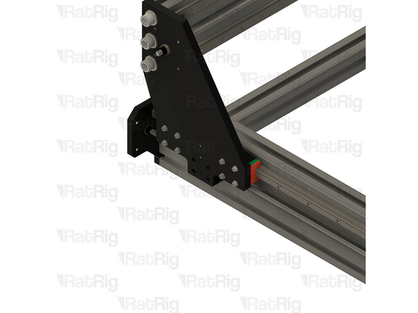 Repeat the previous steps for the left side of the assembly