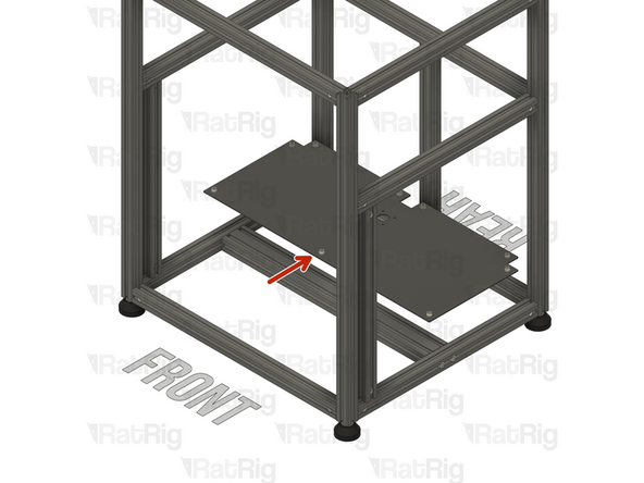 Rear base plate assembly