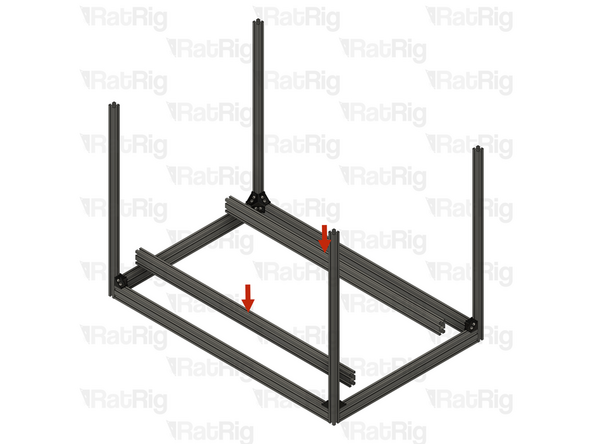 2x 1102mm 3060 extrusion