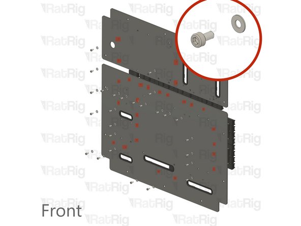 (26x) M3x6 Cap Head Screw + M3 Washer