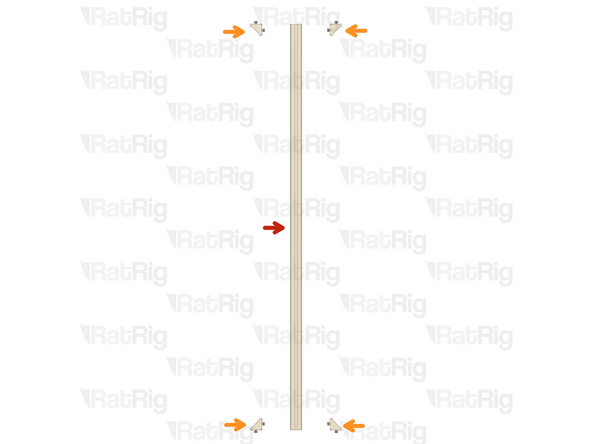 Set A- 1420mm 4080 Extrusion