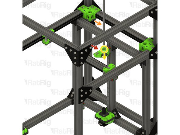 Rear bed arm assembly