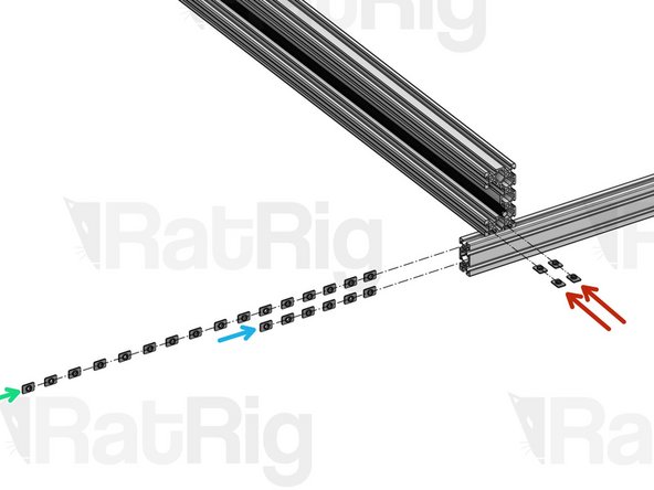 Take note of the correct orientation for insertion (flat side facing outwards).