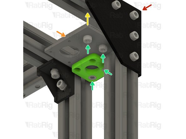 V-Core 3.1 Frame Assembly - Rear Left Corner