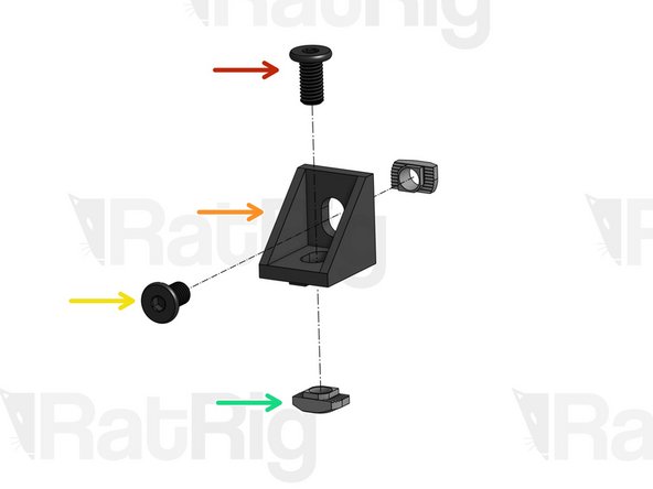 Low Profile Screw M5x10mm