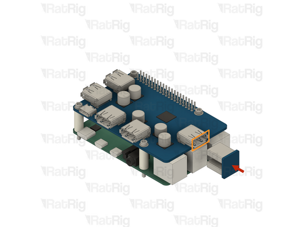 1x Waveshare USB Hub-to-Pi connector