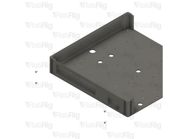 4x M3x6 Countersink Screw