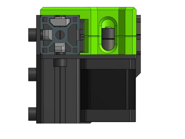 Ensure the belt pulley is aligned properly with the belt once you pull the belt loop back